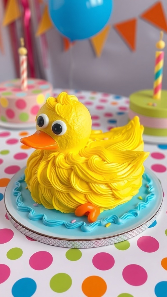 DuckThemed Birthday Cake Recipe — free download